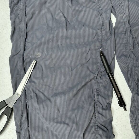 Lululemon Dance Studio Pants Womens Gray Athleisure Cinch Hems *Flaws/No Size - Picture 3 of 12